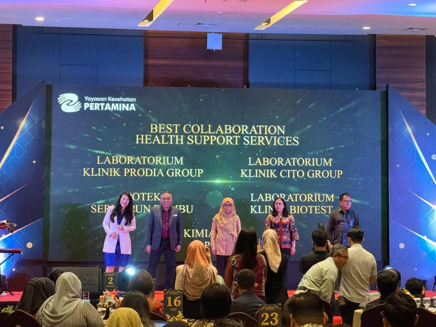 Best Collaboration in Health Support Services — Yayasan Kesehatan Pertamina